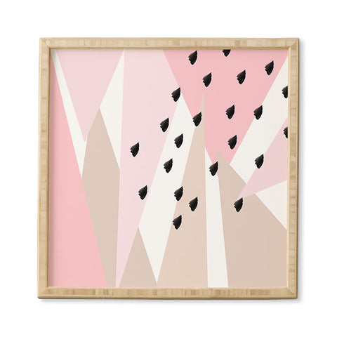 Allyson Johnson Blush Mod 2 Framed Wall Art