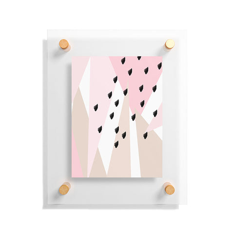 Allyson Johnson Blush Mod 2 Floating Acrylic Print