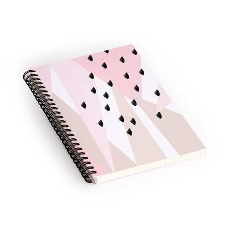 Allyson Johnson Blush Mod 2 Spiral Notebook