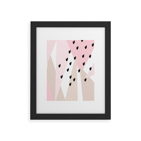 Allyson Johnson Blush Mod 2 Framed Art Print
