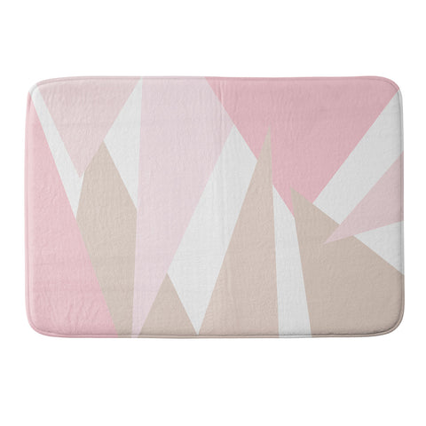Allyson Johnson Blush Mod Memory Foam Bath Mat