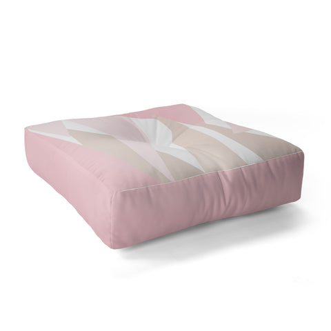 Allyson Johnson Blush Mod Floor Pillow Square