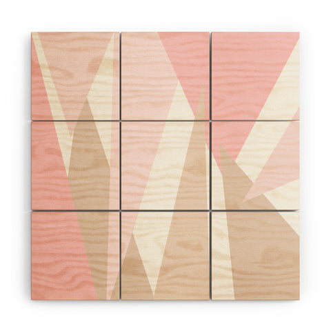Allyson Johnson Blush Mod Wood Wall Mural