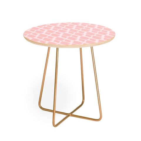 Allyson Johnson Blushed iKat Round Side Table