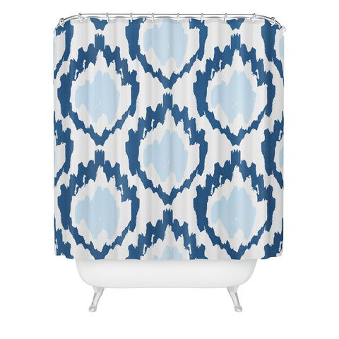 Allyson Johnson Bohemian Indigo iKat Shower Curtain