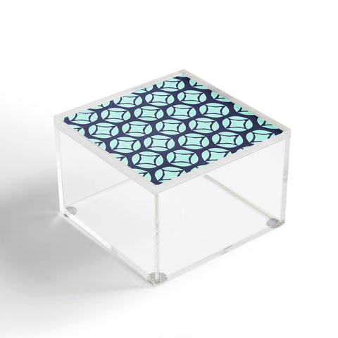 Allyson Johnson Bohemian Mod Blue Acrylic Box