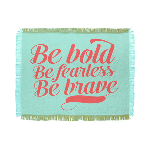Allyson Johnson Bold And Brave Throw Blanket