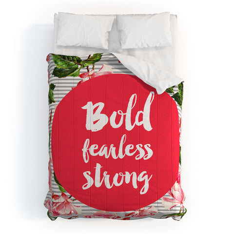 Allyson Johnson Bold and fearless Comforter