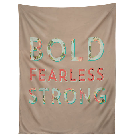 Allyson Johnson Bold Fearless And Strong Tapestry