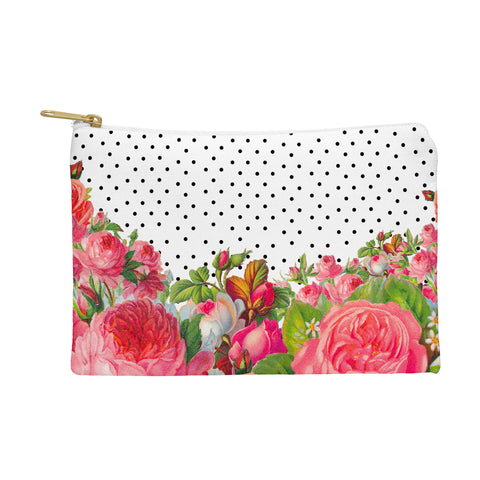Allyson Johnson Bold Floral And Dots Pouch