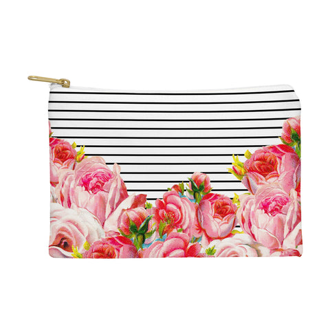 Allyson Johnson Bold Floral and stripes Pouch