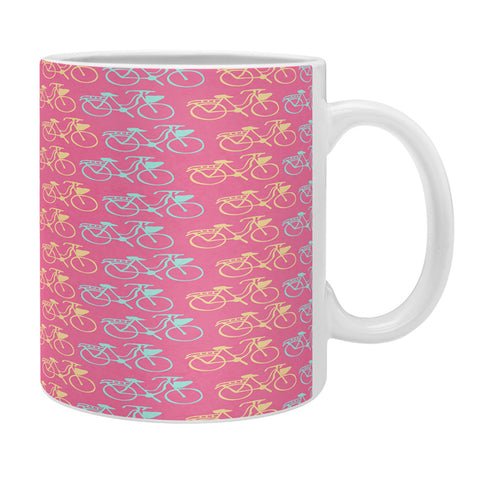 Allyson Johnson Bright Bikes Coffee Mug