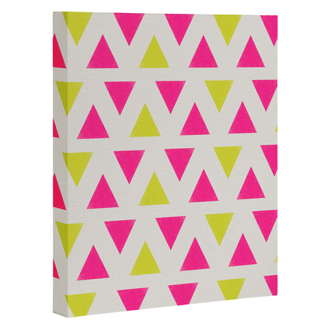 Allyson Johnson Bright Neon Art Canvas