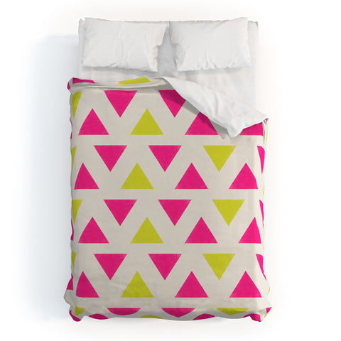 Allyson Johnson Bright Neon Duvet Cover