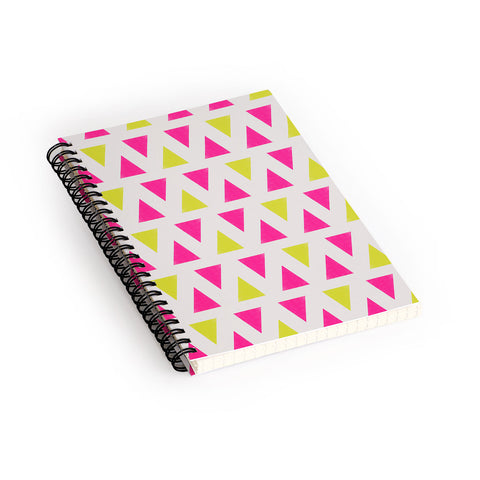 Allyson Johnson Bright Neon Spiral Notebook