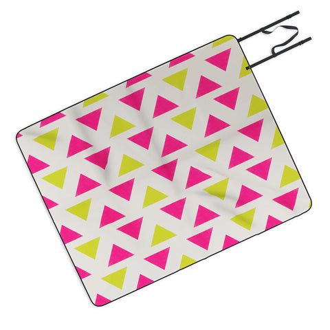 Allyson Johnson Bright Neon Picnic Blanket
