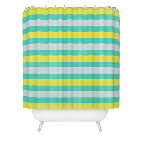 Allyson Johnson Bright Stripes Shower Curtain