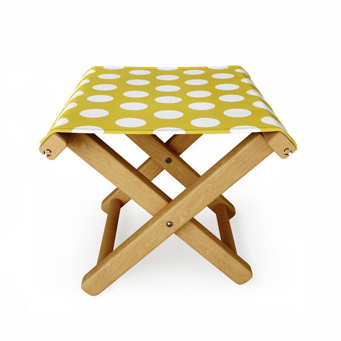 Allyson Johnson Brightest Chartreuse Folding Stool