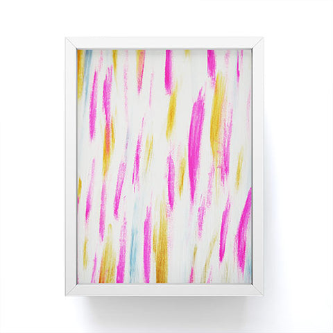Allyson Johnson Brushed Brightly Framed Mini Art Print