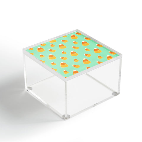 Allyson Johnson Candy Corn Blue Acrylic Box