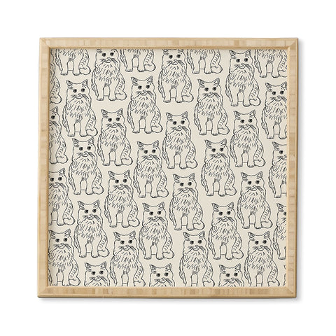 Allyson Johnson Cat Obsession Framed Wall Art