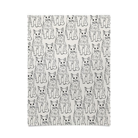 Allyson Johnson Cat Obsession Poster