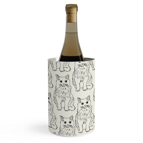 Allyson Johnson Cat Obsession Wine Chiller