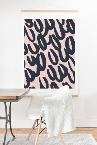 Allyson Johnson Classic Brush 2 Art Print And Hanger