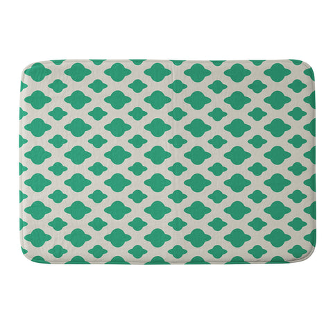 Allyson Johnson Classic Emerald Memory Foam Bath Mat