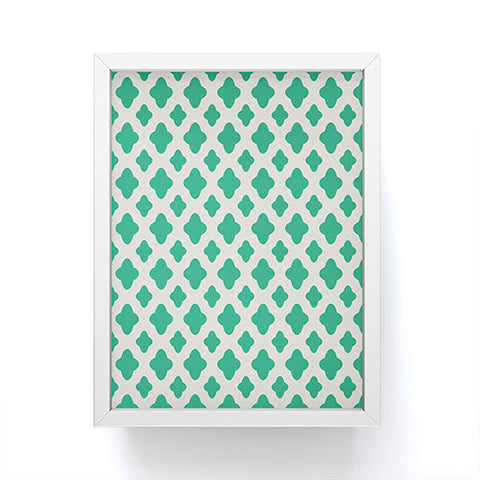 Allyson Johnson Classic Emerald Framed Mini Art Print
