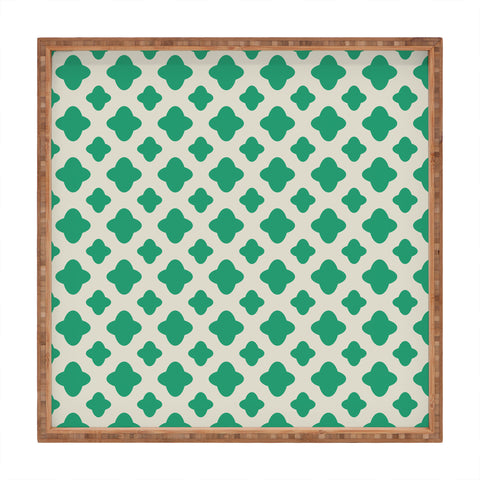 Allyson Johnson Classic Emerald Square Tray