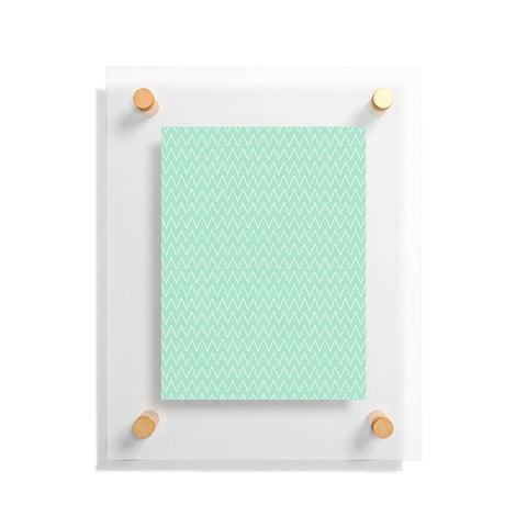 Allyson Johnson Classic Mint Floating Acrylic Print