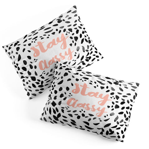 Allyson Johnson Classy Dalmation Pillow Shams