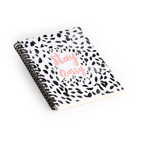 Allyson Johnson Classy Dalmation Spiral Notebook
