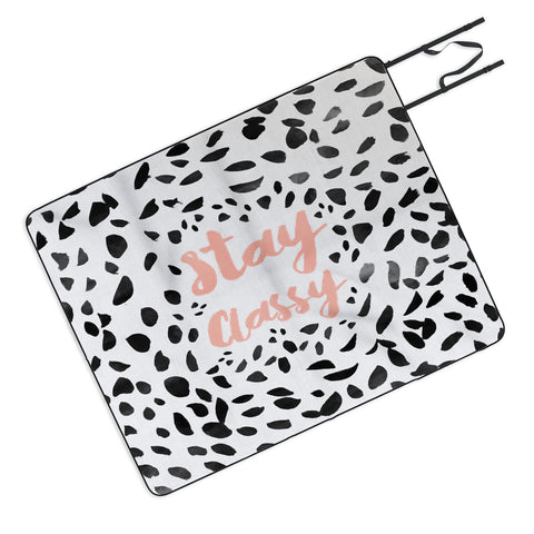 Allyson Johnson Classy Dalmation Picnic Blanket
