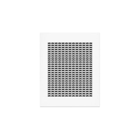 Allyson Johnson Classy Mustaches Art Print