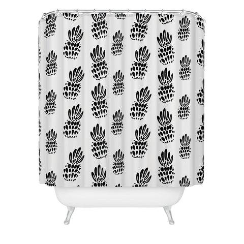 Allyson Johnson Classy Pines Shower Curtain