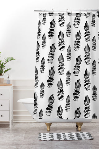 Allyson Johnson Classy Pines Shower Curtain And Mat