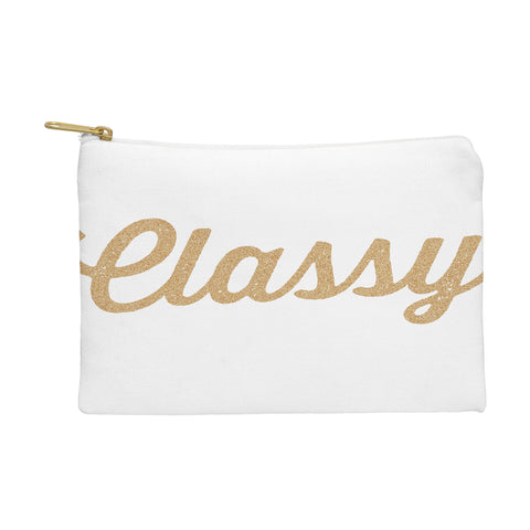Allyson Johnson Classy White Pouch