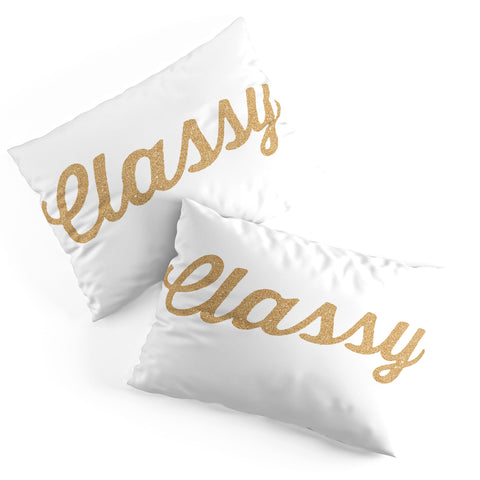 Allyson Johnson Classy White Pillow Shams