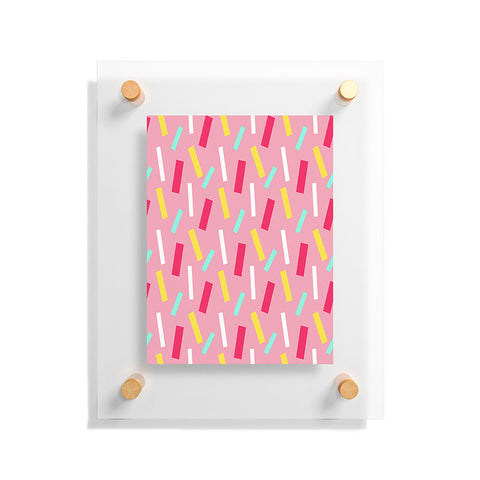 Allyson Johnson Confetti party Floating Acrylic Print