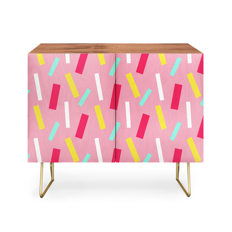 Allyson Johnson Confetti party Credenza
