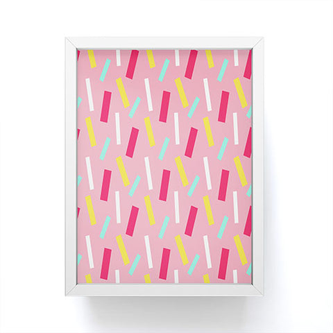 Allyson Johnson Confetti party Framed Mini Art Print