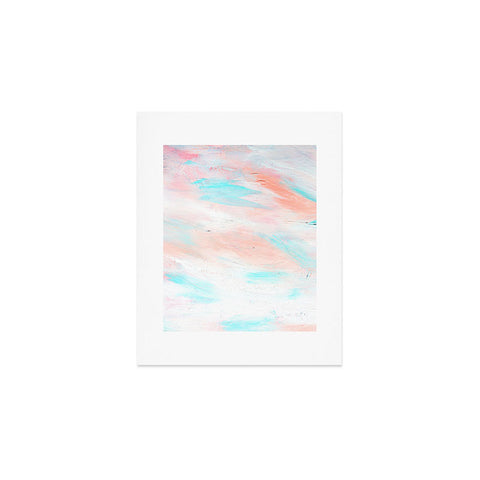 Allyson Johnson Coral Abstract Art Print