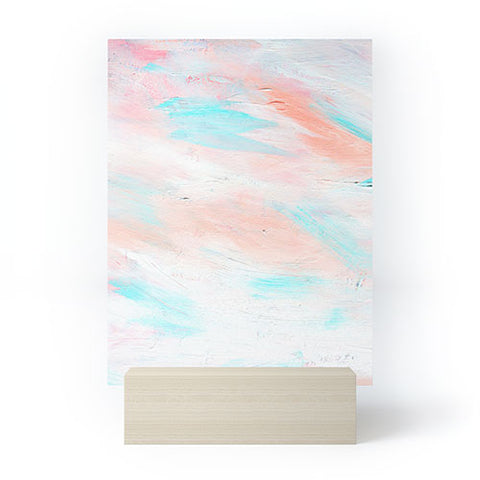 Allyson Johnson Coral Abstract Mini Art Print