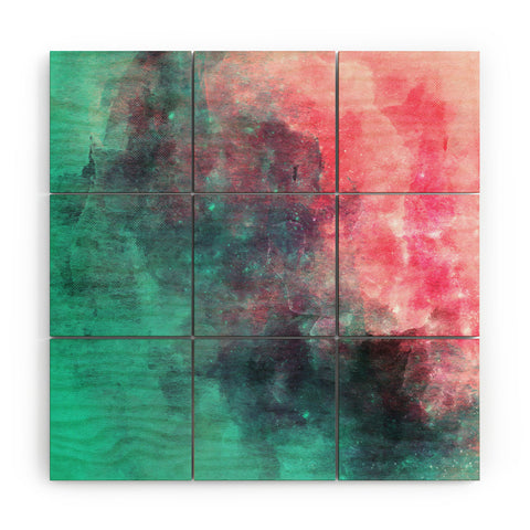 Allyson Johnson Cotton Candy Wood Wall Mural
