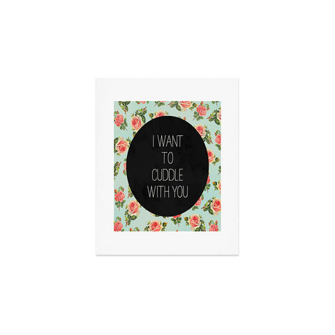 Allyson Johnson Cuddle With You Art Print