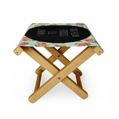 Allyson Johnson Cuddle With You Folding Stool