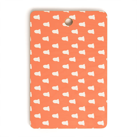 Allyson Johnson Cute Ghosts halloween Cutting Board Rectangle