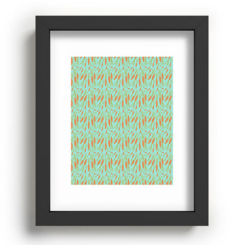 Allyson Johnson Cute Little Carrots Recessed Framing Rectangle